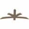 Ekena Millwork Davenport Smooth Timber Gable Bracket, Douglas Fir, 48"W x 22"H x 1 1/2"D x 3 1/2"F, 11/12 Pitch GBW048X22X0204DAV00SDF - alternate 5